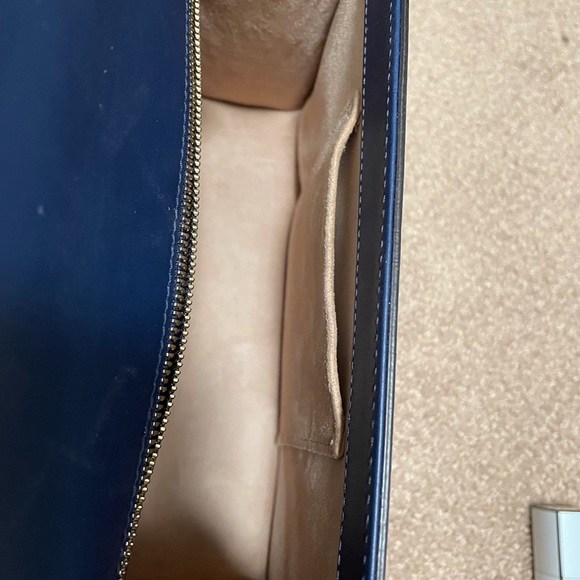 Gucci Sylvie small shoulder bag blue - Picture 7 of 10